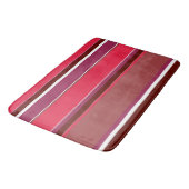 Tapis De Bain Bandes rouges (Angle)