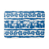 Tapis De Bain Bandes tropicales de palmiers (Devant)