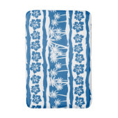 Tapis De Bain Bandes tropicales de palmiers (Devant (Vertical))