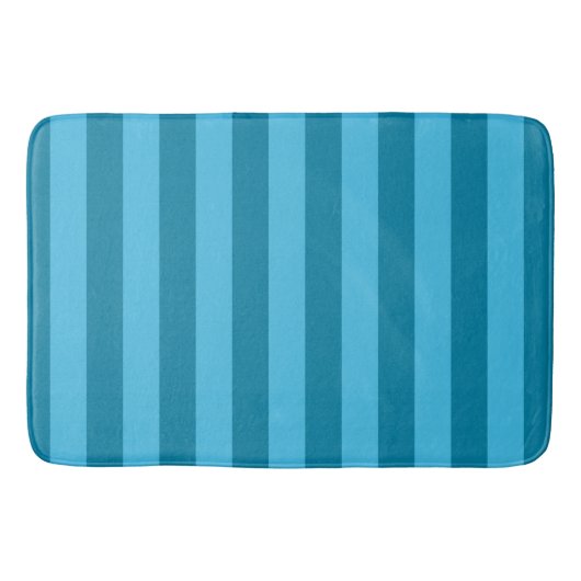 Tapis De Bain Bandes turquoise (Devant)