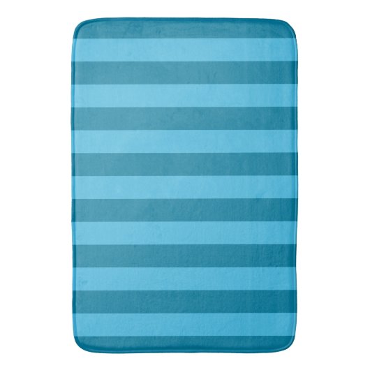 Tapis De Bain Bandes turquoise (devant Vertical)