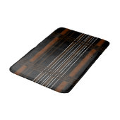 Tapis De Bain Bandes verticales Brown (Angle)
