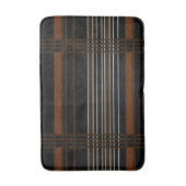 Tapis De Bain Bandes verticales Brown (Devant (Vertical))
