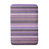 Tapis De Bain Bandes verticales mauves (Devant (Vertical))