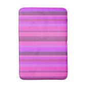 Tapis De Bain Bandes verticales roses (Devant (Vertical))