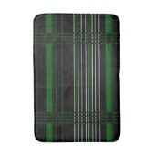 Tapis De Bain Bandes verticales vertes (Devant (Vertical))