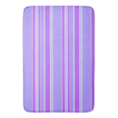 Tapis De Bain Bandes violettes (devant Vertical)