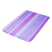Tapis De Bain Bandes violettes (Angle)
