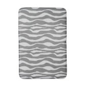 Tapis De Bain Bandes zébrées - Tons gris / gris (Devant (Vertical))