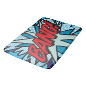 Tapis De Bain BANG Fun Modern Comics Book Pop Art (Angle)