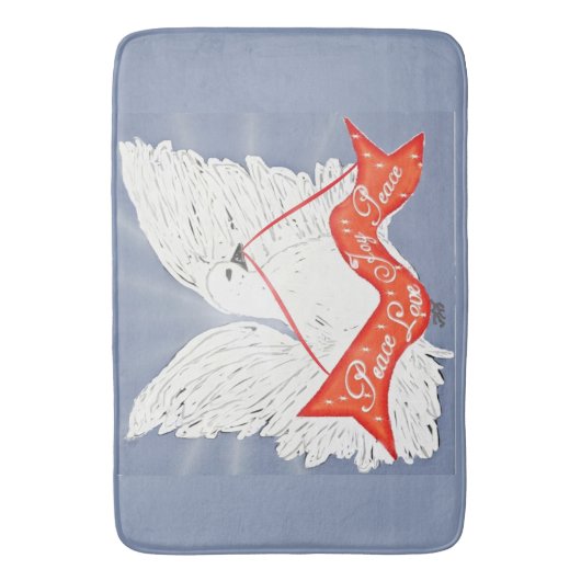 Tapis De Bain Banner Dove (devant Vertical)