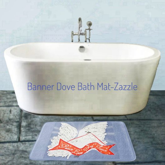 Tapis De Bain Banner Dove