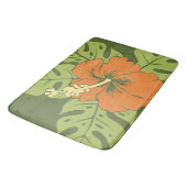 Tapis De Bain Banzai Beach Hibiscus Hawaii Floral (Angle)