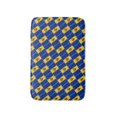 Tapis De Bain BARBADOS DRAPEAU Patriotique Barbadien (Devant (Vertical))