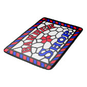 Tapis De Bain Barbershop Vitrail (Angle)