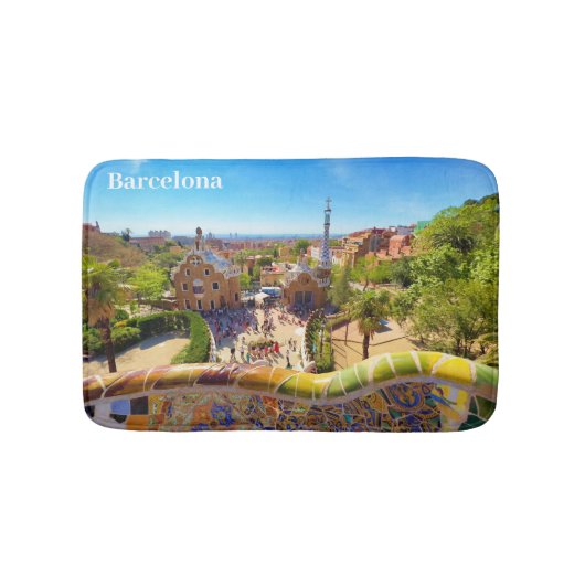 Tapis De Bain Barcelona Park Guell (Devant)