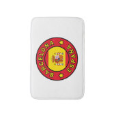 Tapis De Bain Barcelone Espagne (Devant (Vertical))