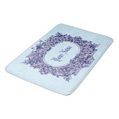 Tapis De Bain Baroque Rococo Cartouche Modèle (Angle)