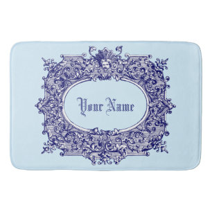 Tapis De Bain Baroque Rococo Cartouche Modèle
