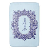 Tapis De Bain Baroque Rococo Cartouche Modèle (devant Vertical)