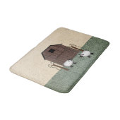 Tapis De Bain Barre Mat de bain de mouton (Angle)