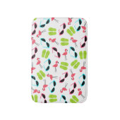 Tapis De Bain Bascules électroniques de Flamants roses et tapis (Devant (Vertical))