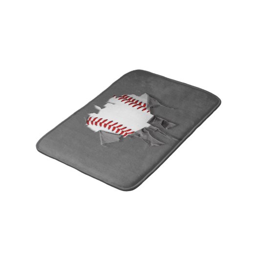 Tapis De Bain Base-ball déchiré (Angle)