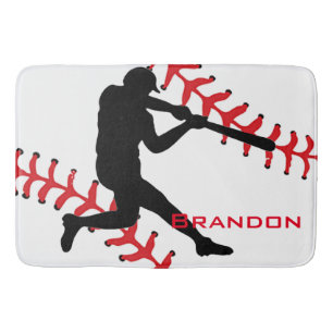Tapis De Bain Base-ball Design Bain Mat