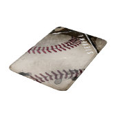 Tapis De Bain Base-ball grunge frais personnalisé (Angle)