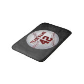 Tapis De Bain Baseball avec nom et numéro (Angle)