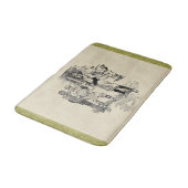 Tapis De Bain Baseball : Joueurs Mat Bain (Angle)