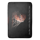 Tapis De Bain Basket-ball de devis motivationnel (devant Vertical)