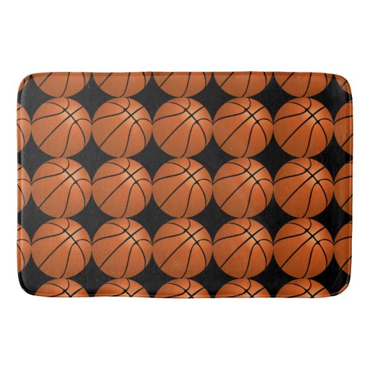 Tapis De Bain Basket-ball Sport Athlète Bain Mat (Devant)