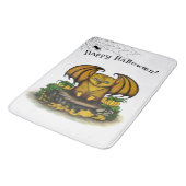 Tapis De Bain Bat d'Halloween mignonne (Angle)