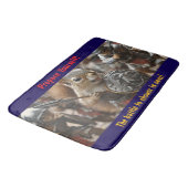 Tapis De Bain Bataille d'écureuils (Angle)