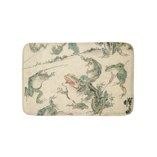 Tapis De Bain Bataille Des Grenouilles - Kawanabe Kyosai (Devant)