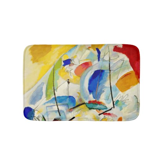 Tapis De Bain Bataille maritime de Kandinsky 1913 (Devant)