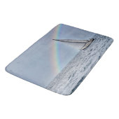 Tapis De Bain Bateau à voile avec arc-en-ciel (Angle)