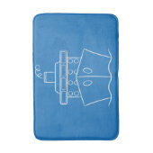 Tapis De Bain Bateau de croisière (Devant (Vertical))