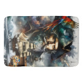 Tapis De Bain Bateau de mer Pirate d'Imaginaire mignon (Devant)