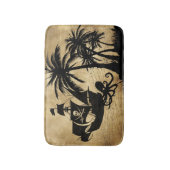 Tapis De Bain Bateau de pirate en mer (Devant (Vertical))