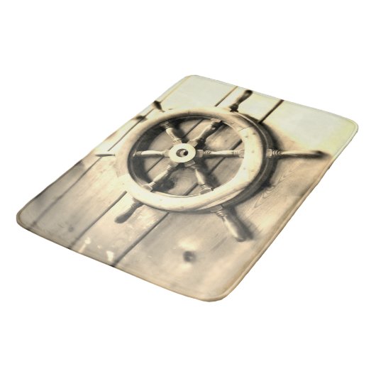 Tapis De Bain Bateau Helm Bath Mat (Angle)
