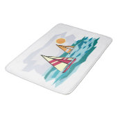 Tapis De Bain Bateaux à voile (Angle)