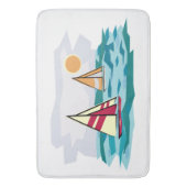 Tapis De Bain Bateaux à voile (devant Vertical)