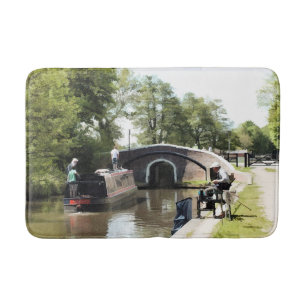 TAPIS DE BAIN BATEAUX DE CANAL