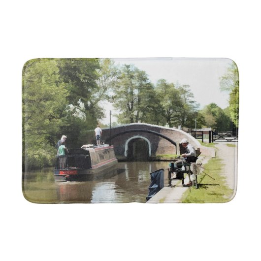 TAPIS DE BAIN BATEAUX DE CANAL (Devant)