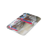 Tapis De Bain Bateaux sur les îles de phi de phi de la plage |, (Angle)