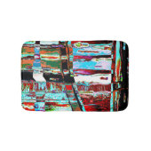 Tapis De Bain Bath Mat – Collapse Reflection Abstract Design (Devant)