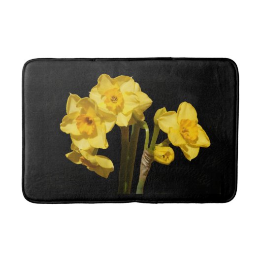 Tapis De Bain Bath Mat Jonquil Flowers (Devant)