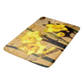 Tapis De Bain Bath Mat Jonquil Flowers (Angle)